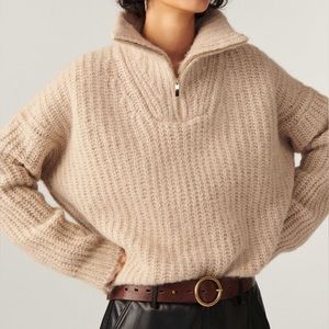 ba&sh alpaca blend Baltan sweater